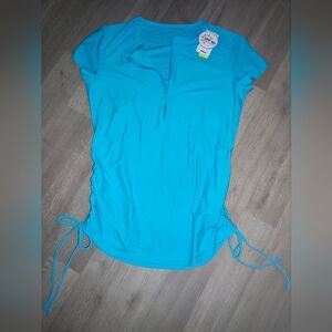 Baby blue beach dress